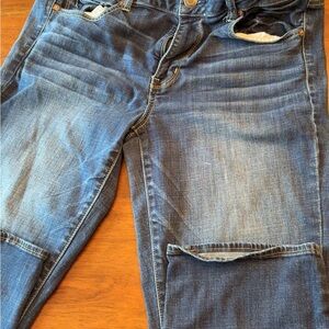 Stylish Blue Denim Jeans american eagle